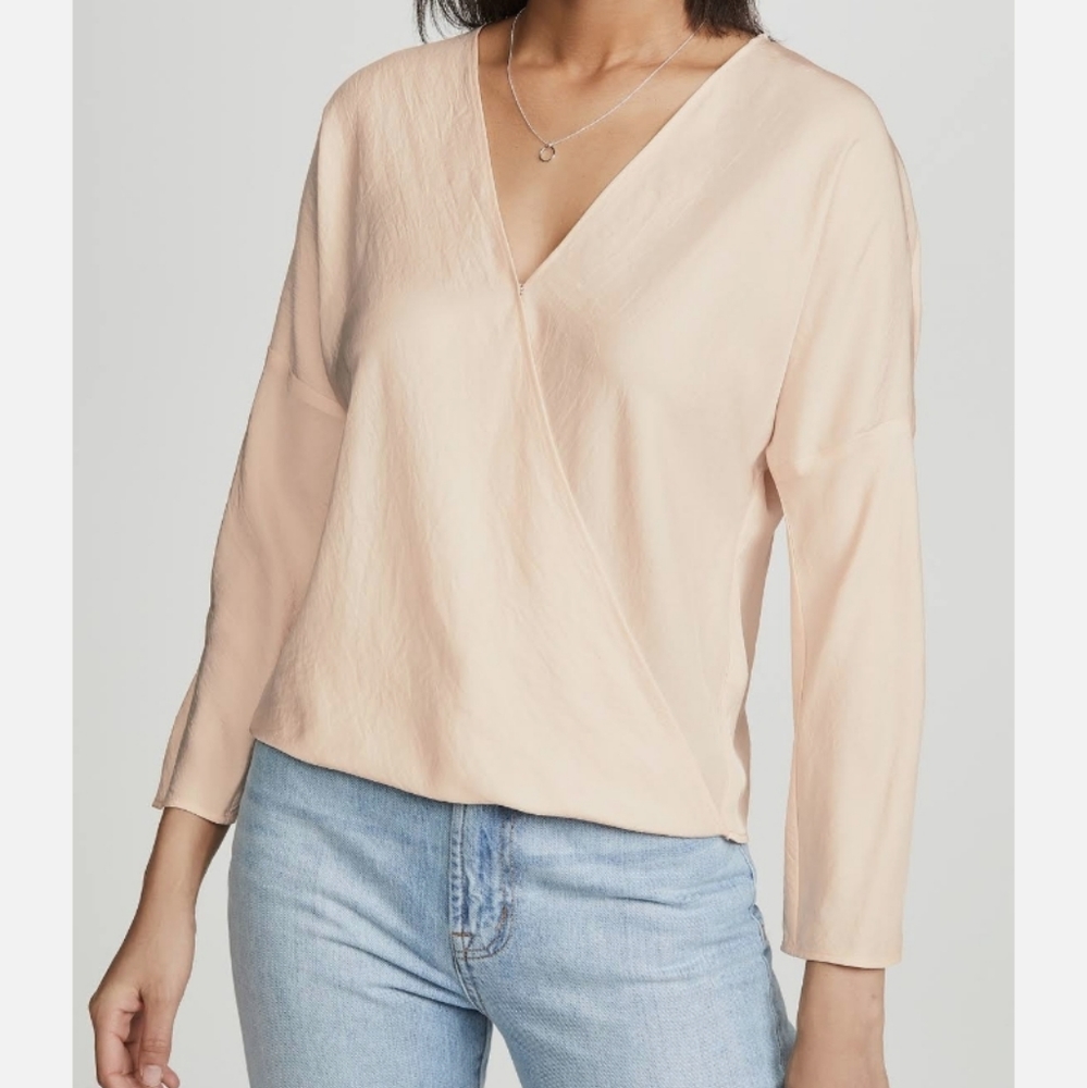 Vince Crossover Blouse
